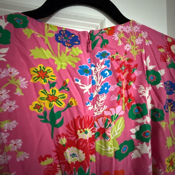 Colorful Floral Tea Dress - Picture 8 of 8